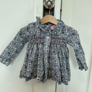 La Coqueta smocked baby set